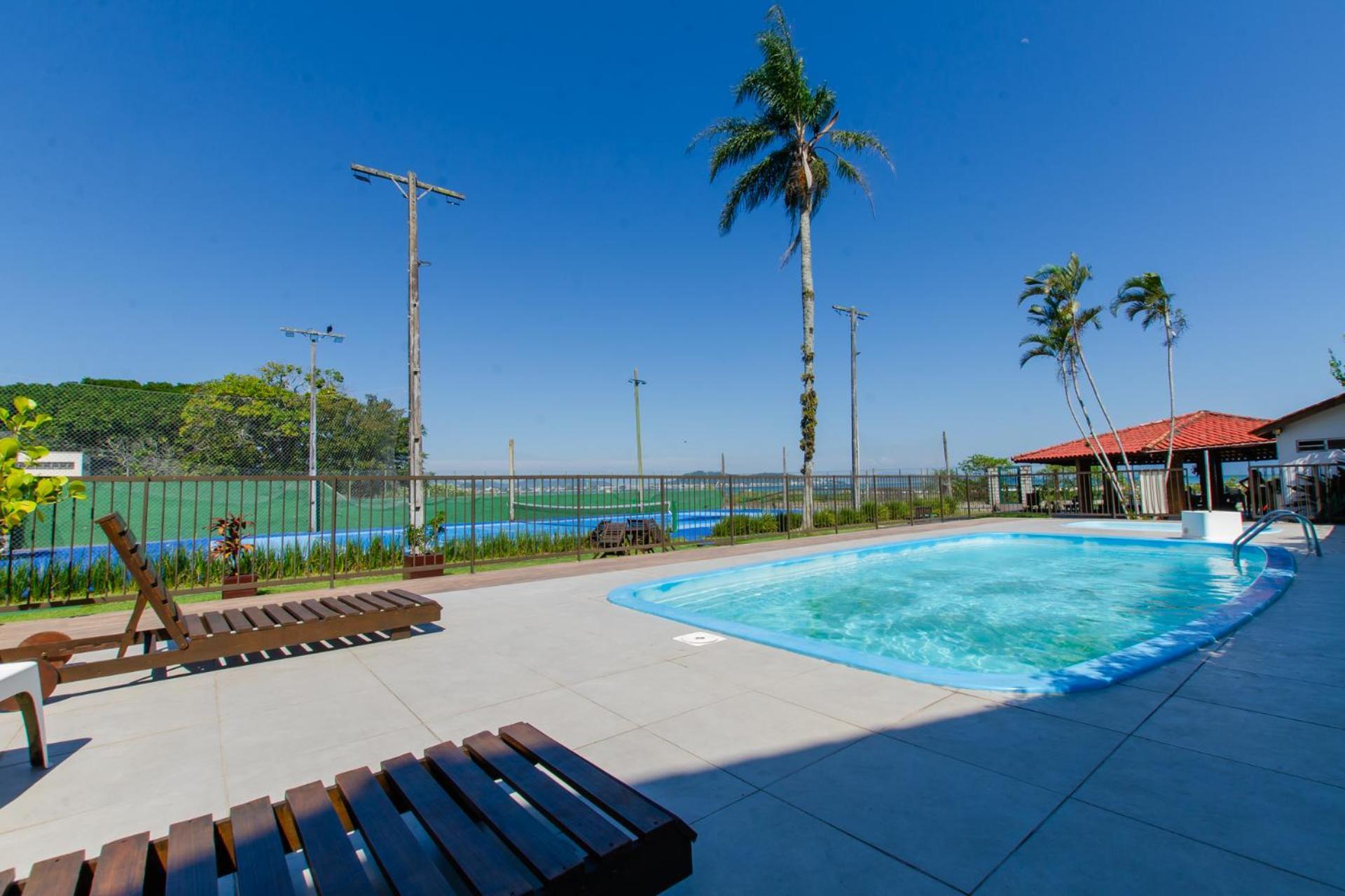 Apto Pe Na Areia Em Condominio Com Piscina N1298 Флорианополис Экстерьер фото