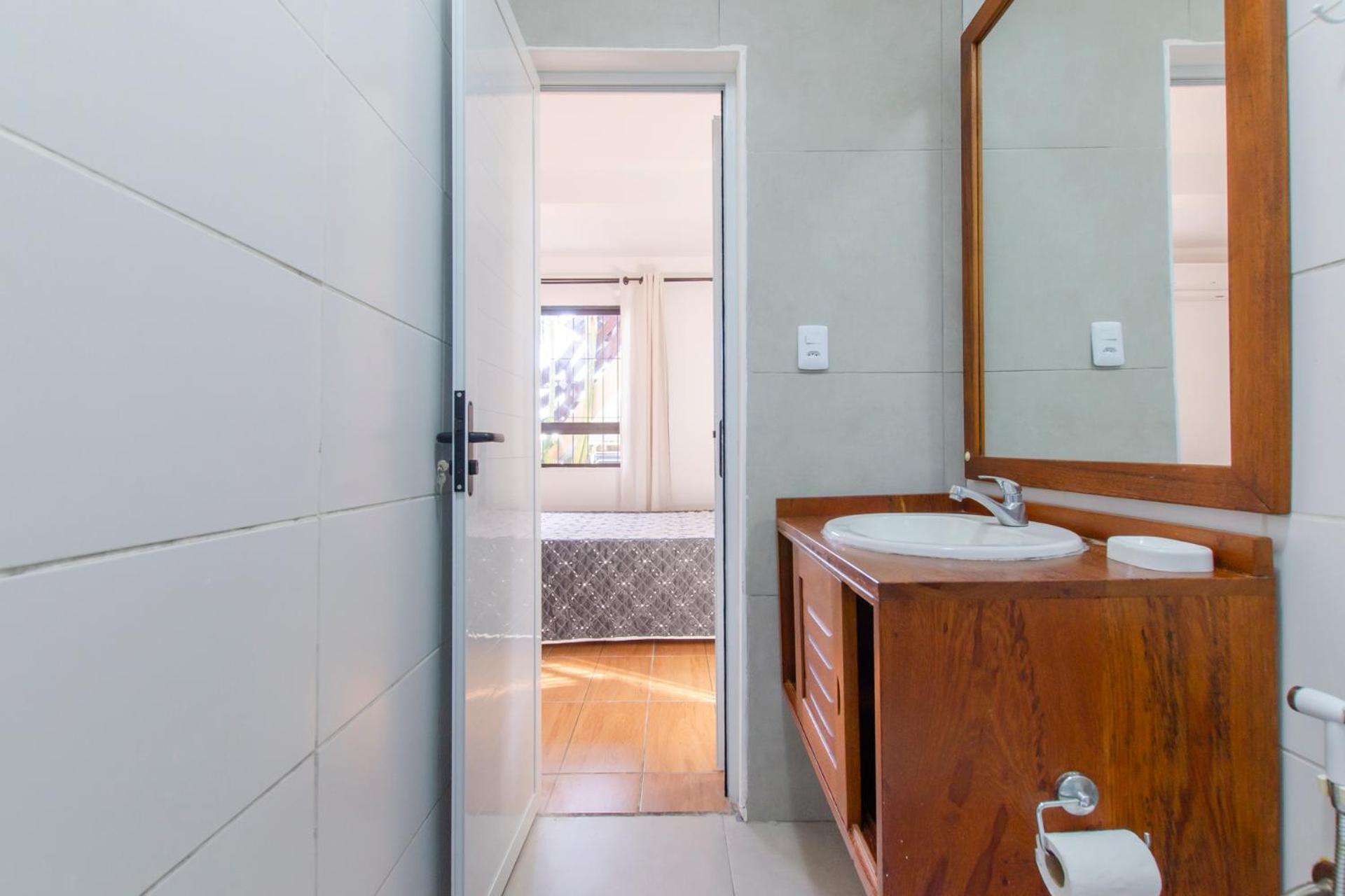 Apto Pe Na Areia Em Condominio Com Piscina N1298 Флорианополис Экстерьер фото